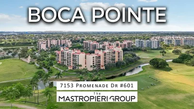 Boca Pointe Property Tour with Larry Mastropieri | 7153 Promenade Dr Apt 601, Boca Raton